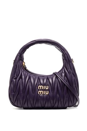 Mini Wander matelassé shoulder bag Miu Miu | 5BC125V-OOYN88F0030